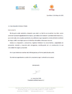 carta agradecimiento 1